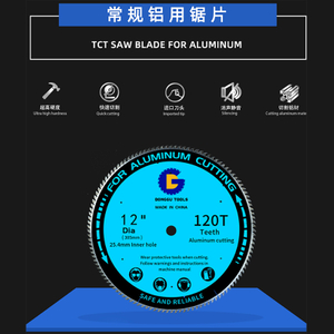 Konventionelle Aluminiumsägen Blade
